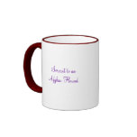 Afghan Hound Art MUG