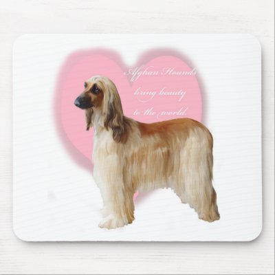 Afghan_Hound_beauty Mouse Mat by AfghanBoutique