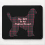 AFGHAN HOUND BFF MOUSE PADS