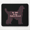 AFGHAN HOUND BFF mousepads