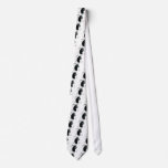 Afghan Hound (blk) History Design Necktie