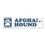Afghan Hound Blue bumper stickers