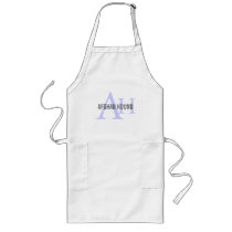 Afghan Hound Breed Monogram Aprons