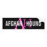 Afghan Hound Breed Monogram Bumper Stickers