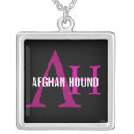 Afghan Hound Breed Monogram
