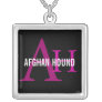 Afghan Hound Breed Monogram
