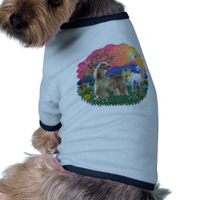 Afghan Hound (brindle cream) by dogartgifts