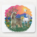 Afghan Hound (brindle cream) mousepads