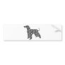 Afghan Hound Bumper Sticker