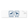 Afghan Hound Bumper Sticker