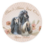 Afghan Hound Can't Have Just One Gifts stickers
