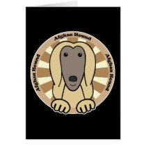 Afghan Hound Greeting Cards