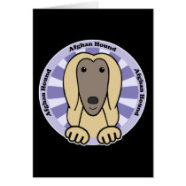 Afghan Hound Greeting Cards