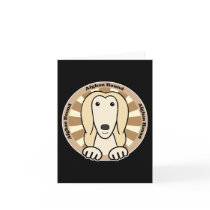 Afghan Hound Cards