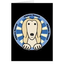 Afghan Hound Greeting Cards