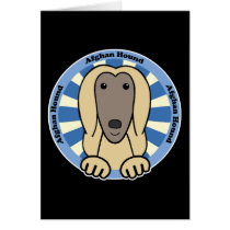 Afghan Hound Greeting Cards