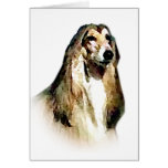 Afghan Hound cards