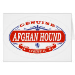 Afghan Hound  cards