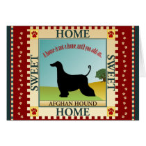 Afghan Hound Greeting Cards