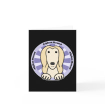 Afghan Hound Cards