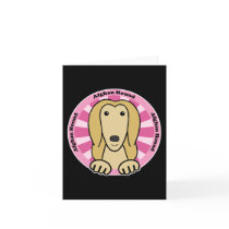 Afghan Hound Greeting Cards
