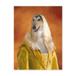 Afghan Hound Card Nobility Dogs Gift Postcards