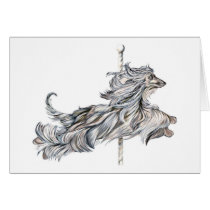 Afghan Hound Carousel Jump
