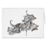 Afghan Hound Carousel Jump cards