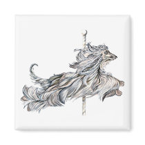 Afghan Hound Carousel Jump