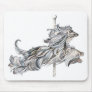 Afghan Hound Carousel Jump Mouse Pads
