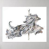Afghan Hound Carousel Jump
