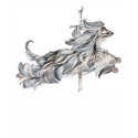 Afghan Hound Carousel Jump t-shirts