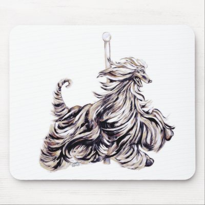 Afghan Hound Carousel Moving by DanesRUs