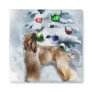 Afghan Hound Christmas Gifts Refrigerator Magnet