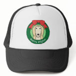 Afghan Hound Christmas Trucker Hats