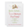 Afghan Hound Christmas Invitation