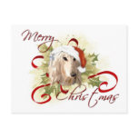 Afghan Hound Christmas Postcards