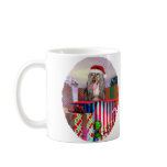 Afghan Hound Christmas Surprise Mug