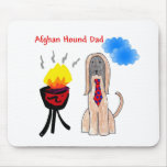 Afghan Hound Dad Mousepad