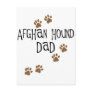 Afghan Hound Dad Post Card