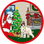 Afghan hound deck the halls photo cut out