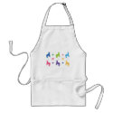 Afghan Hound Designer aprons