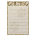 Afghan Hound Dog Breed Stationery