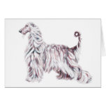 Afghan Hound Elegance cards