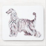 Afghan Hound Elegance Mouse Pad