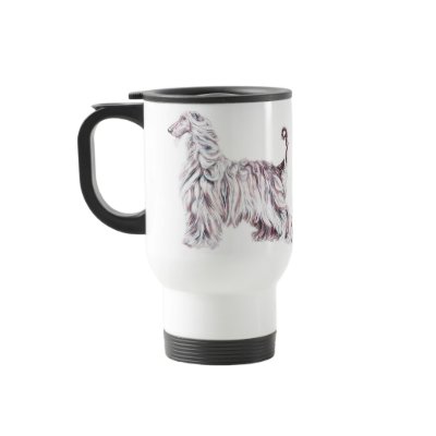 Afghan Hound Elegance Coffee Mug by DanesRUs