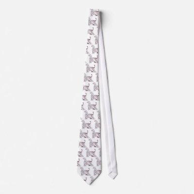 Afghan Hound Elegance Tie by DanesRUs