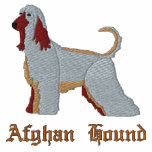 Afghan Hound Embroidered Shirt (T-Shirt) embroidered shirts