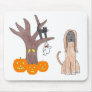 Afghan Hound Fall Mousepad
