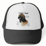 Afghan Hound (fawn) History Design